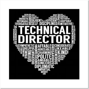 Technical Director Heart Posters and Art